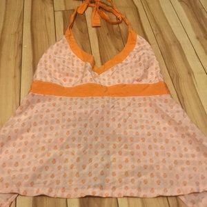 Original Penguin Lady Bug Halter Top 🐞